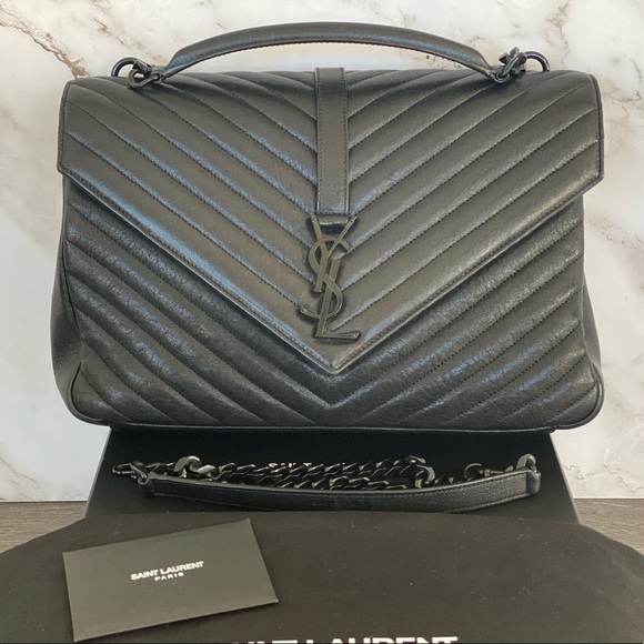 ✨ Saint Laurent Large College! ✨ - Picture 1 of 15